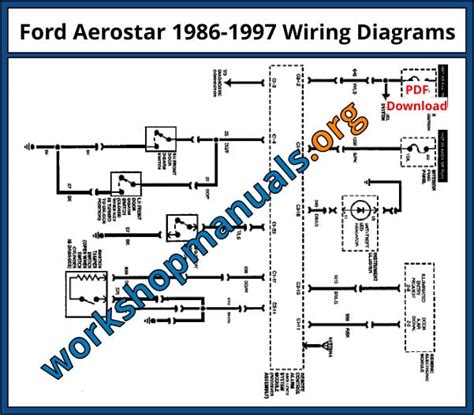 1997 Ford Aerostar Manual and Wiring Diagram
