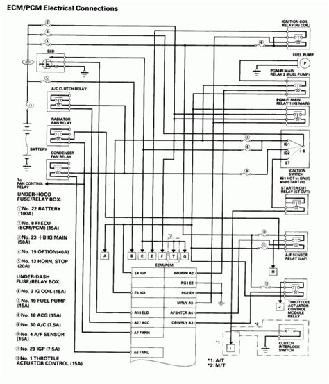 1997 Honda Accord Wiring Diagrams Automotive