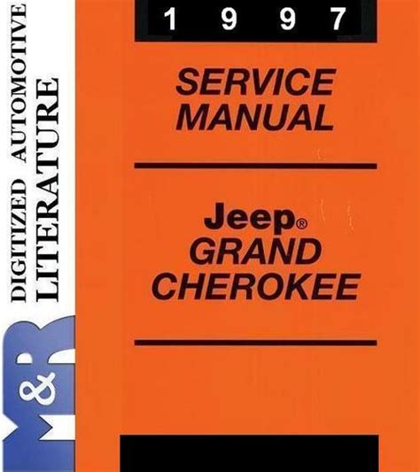 1997 Jeep Grand Cherokee Zg Service Repair Manual Download Rhd Lhd