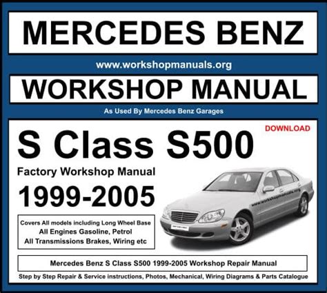 1997 Mercedes S500 Service Repair Manual 9