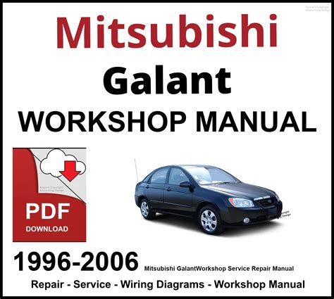 1997 Mitsubishi Galant Service Repair Workshop Manual