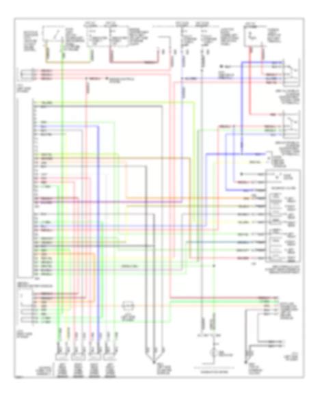 1997 Mitsubishi Mirage Wiring Diagram