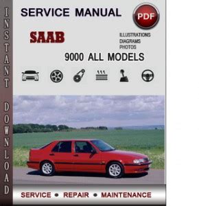 1997 Saab 9000 Service Repair Manual Software