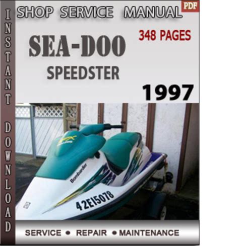 1997 Seadoo Repair Service Manual Instant Downloa