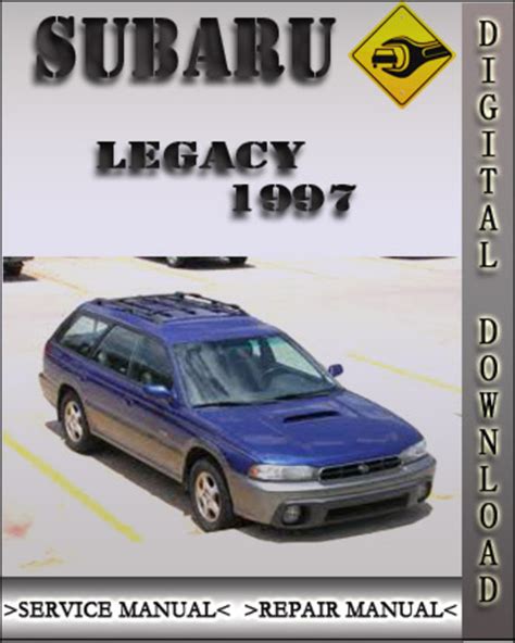 1997 Subaru Legacy Car Service Repair Manual