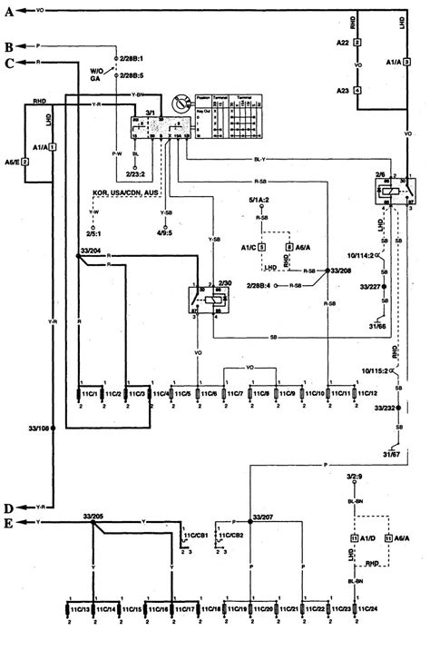 1997 Volvo 960 Wiring Diagram