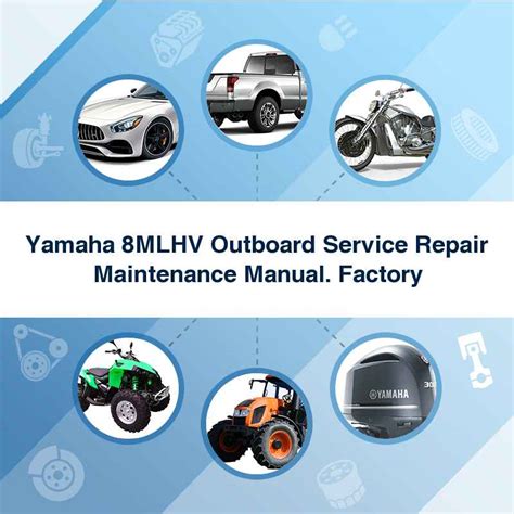 1997 Yamaha 8mlhv Outboard Service Repair Maintenance Manual Factory