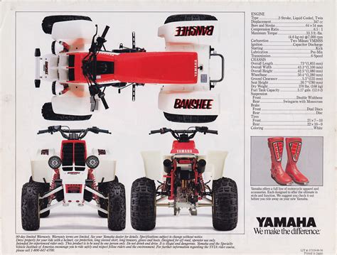 1997 Yamaha Banshee Atv Service Repair Maintenance Overhaul Manual