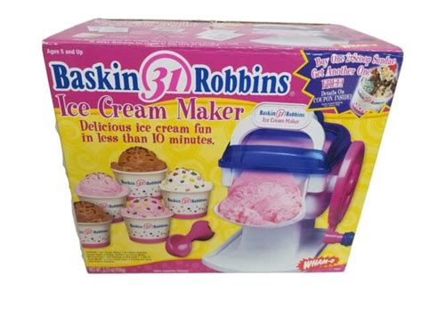 1997 baskin robbins ice cream maker