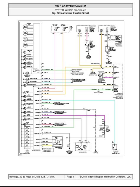 1997 cavalier wiring diagram 