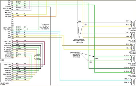 1997 chevy 1500 radio wiring diagram 