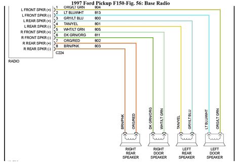 1997 ford f150 radio wiring 