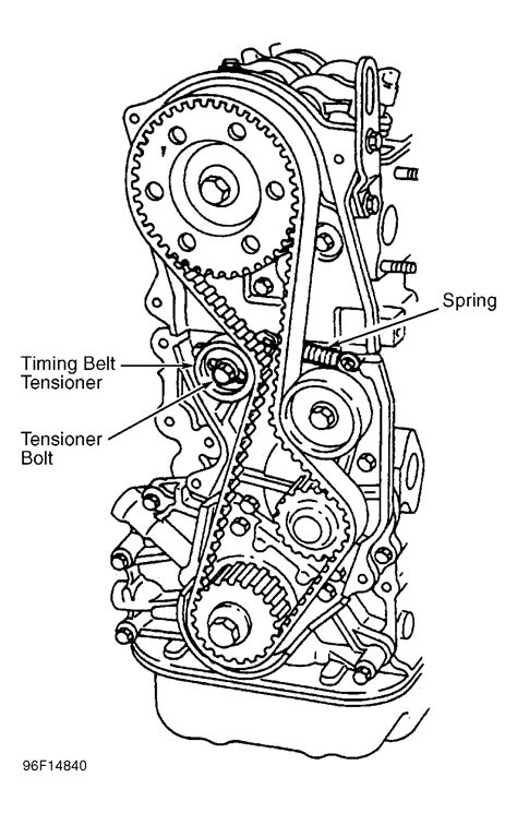 1997 ford probe timing belt diagram wiring schematic 