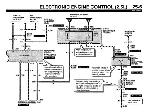 1997 ford probe wiring diagram 