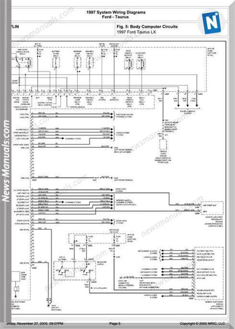 1997 ford taurus speaker wiring 