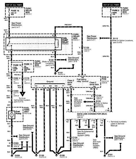 1997 honda accord wiring diagram lighting 