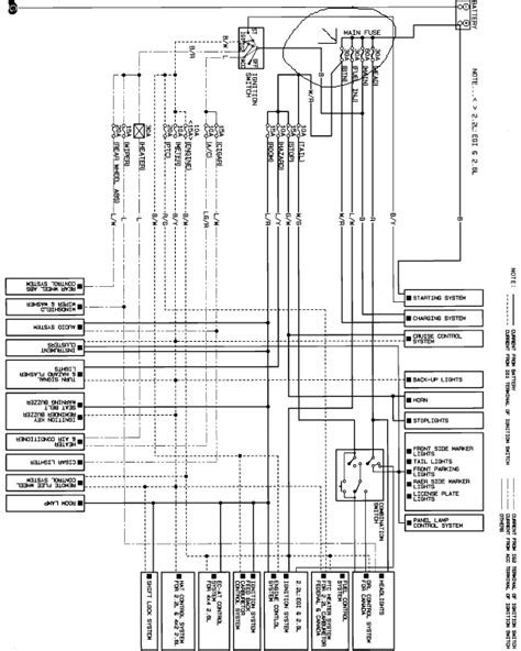 1997 mazda truck b2300 wiring diagram 