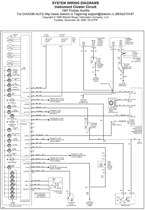 1997 pontiac sunfire wiring diagram 