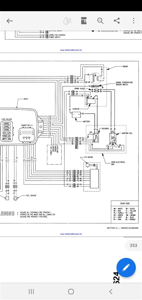 1997 sea doo wiring diagram 