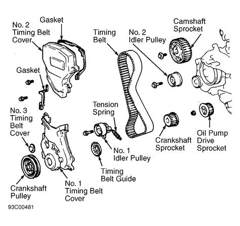 1997 toyota tercel belt diagram 