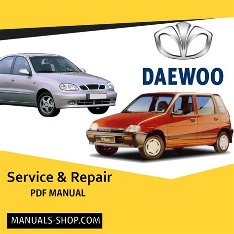 1998 1999 Daewoo Nubira Service Repair Workshop Manual Download