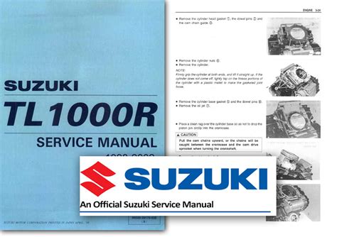 1998 2002 Suzuki Tl1000r Repair Workshop Service Manual