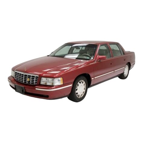 1998 Cadillac Deville Owners Manual Instant