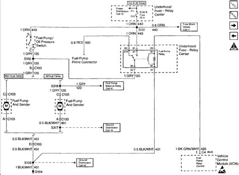 1998 Chevy 1500 Fuel Pump Wiring Diagram