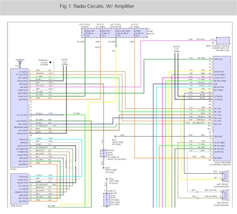 1998 Chevy Blazer Radio Wiring Diagrams