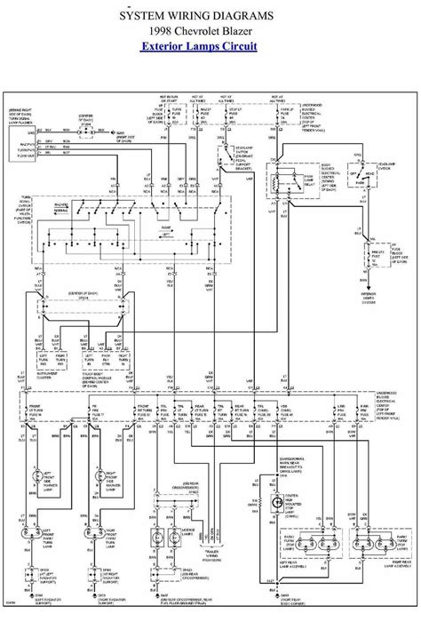 1998 Chevy Blazer Trailer Wiring Diagram