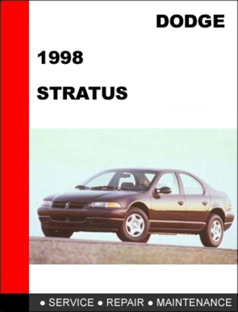 1998 Dodge Stratus Workshop Service Repair Manual