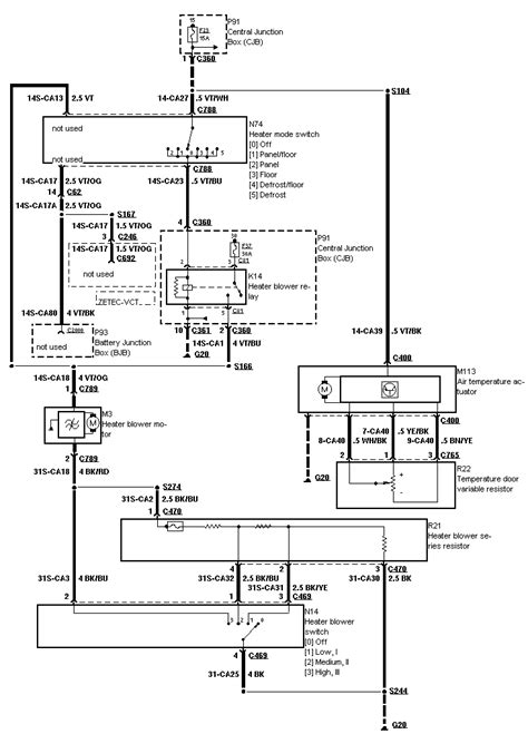 1998 Ford Contour Radio Wiring Diagram