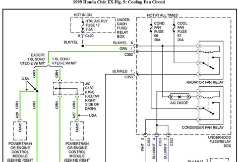 1998 Honda Civic Wiring Diagram