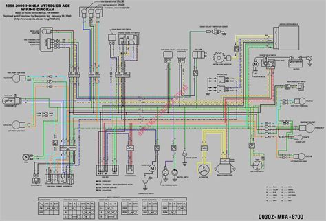 1998 Honda Shadow Wiring Diagram