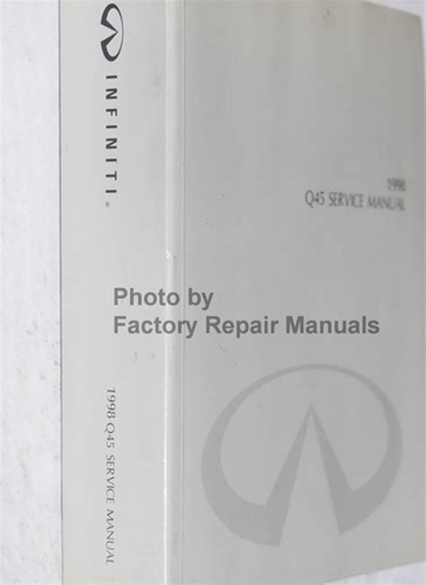 1998 Infiniti Qx4 Factory Service Repair Manual