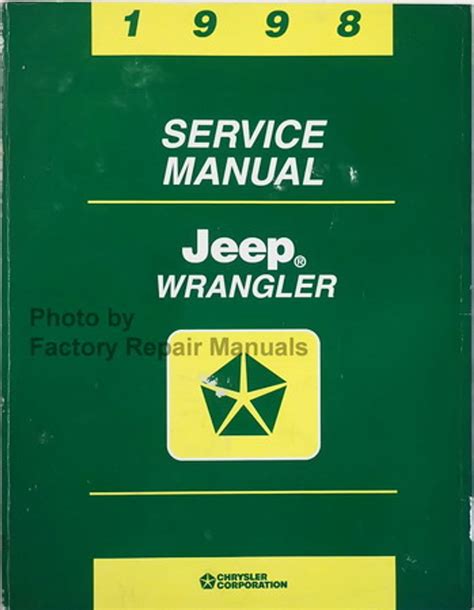 1998 Jeep Wrangler Factory Service Manual Download