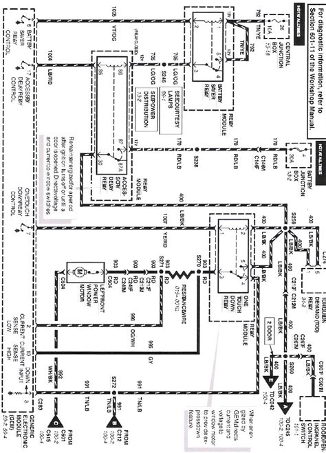 1998 Mercury Mystique Manual and Wiring Diagram
