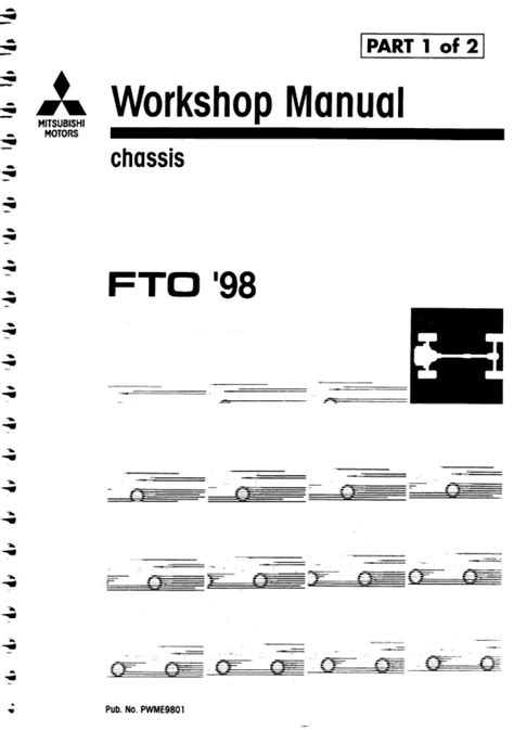 1998 Mitsubish Fto Car Electrical Wiring Manual