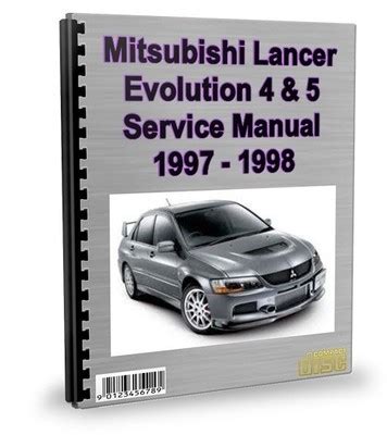 1998 Mitsubishi Lancer Evolution 4 And 5 Evo Iv And V Service Repair Manual Download