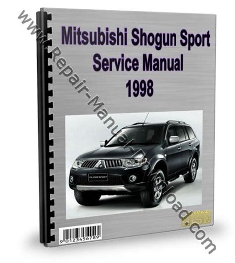 1998 Mitsubishi Montero Service Repair Manual