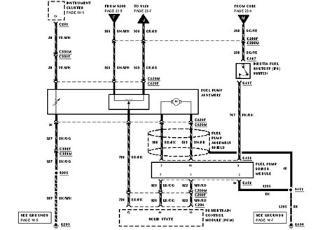 1998 Mustang Fuel Wiring Diagram