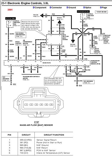 1998 Mustang Radio Wiring Diagram