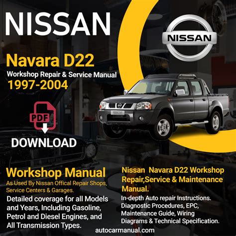 1998 Navara D22 Service And Repair Manual