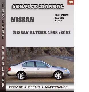 1998 Nissan Altima Service Repair Manual