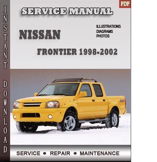1998 Nissan Frontier Workshop Service Repair Manual