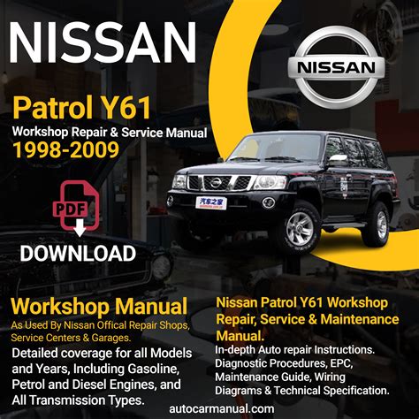 1998 Nissan Patrol Y61 Service Repair Manual Download