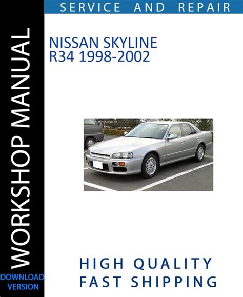 1998 Nissan Skyline R34 Service Repair Manual Download