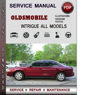 1998 Oldsmobile Intrigue Repair Manual Downloa