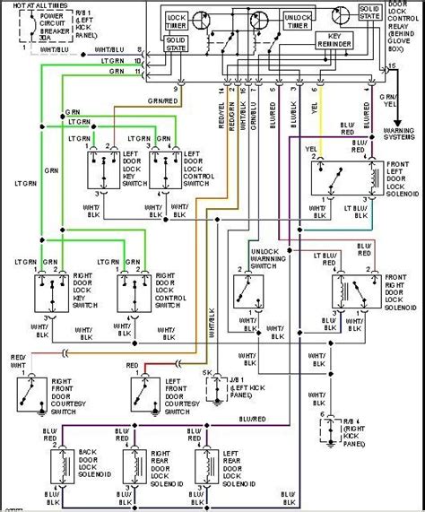 1998 Toyota Camry Stereo Wiring Diagram