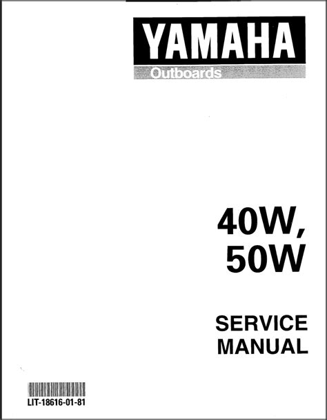 1998 Yamaha 40tlrw Outboard Service Repair Maintenance Manual Factory